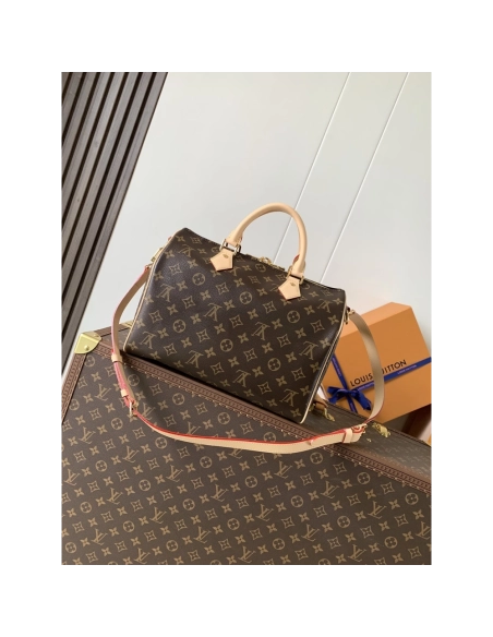 Louis Vuitton Speedy Bandouli¨¨re 30 HandBags M46980 30X21X17cm,Louis Vuitton Bags