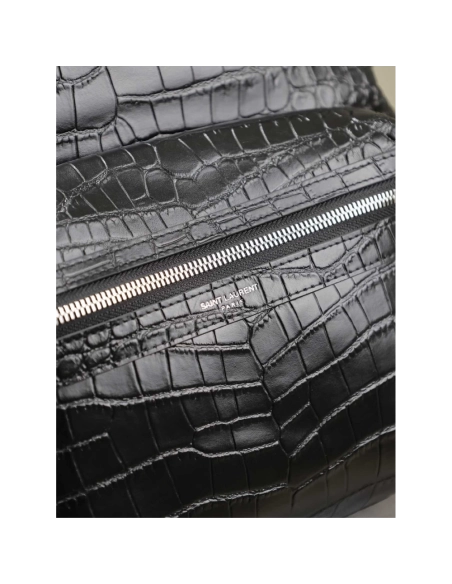 Saint Laurent City Crocidile-Effect Backpacks 534967 38X30X17cm,Y.S.AINT Bags