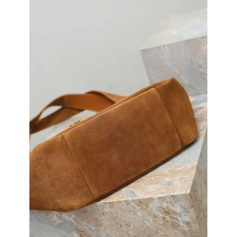 Saint Laurent LE 5 ¨¤ 7 BEA Suede Handbag 763435 50X28X18cm,Y.S.AINT Bags