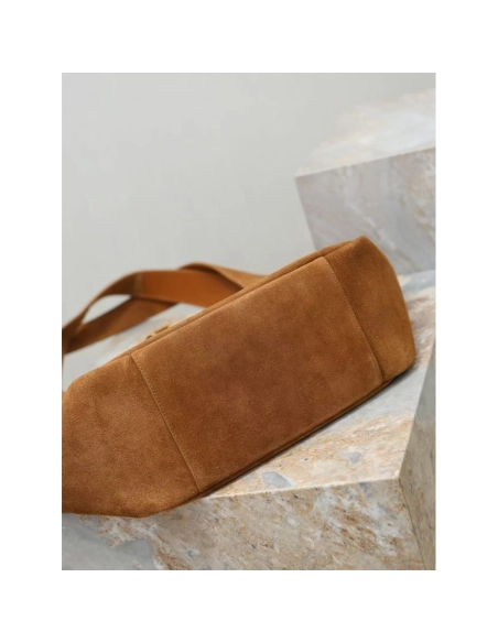 Saint Laurent LE 5 ¨¤ 7 BEA Suede Handbag 763435 50X28X18cm,Y.S.AINT Bags