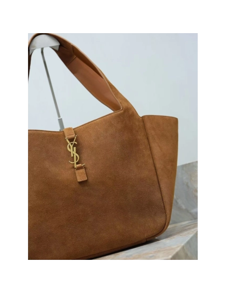 Saint Laurent LE 5 ¨¤ 7 BEA Suede Handbag 763435 50X28X18cm,Y.S.AINT Bags