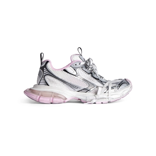 Balenciaga 3xl Gel Clearsole Sneaker "White/pink/black",BALENCIAGA 3XL SNEAKER