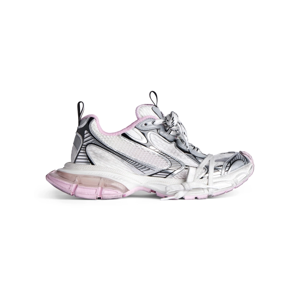 Balenciaga 3xl Gel Clearsole Sneaker "White/pink/black",BALENCIAGA 3XL SNEAKER