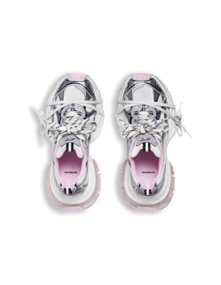 Balenciaga 3xl Gel Clearsole Sneaker "White/pink/black",BALENCIAGA 3XL SNEAKER