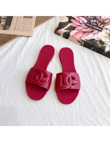 Dolce Gabbana Rubber Beachwear Sliders,Dolce Gabbana Shoes