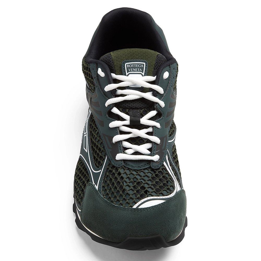 Bottega Veneta Orbit Sneaker Dark Green,BOTTEGA VENETA SNEAKER