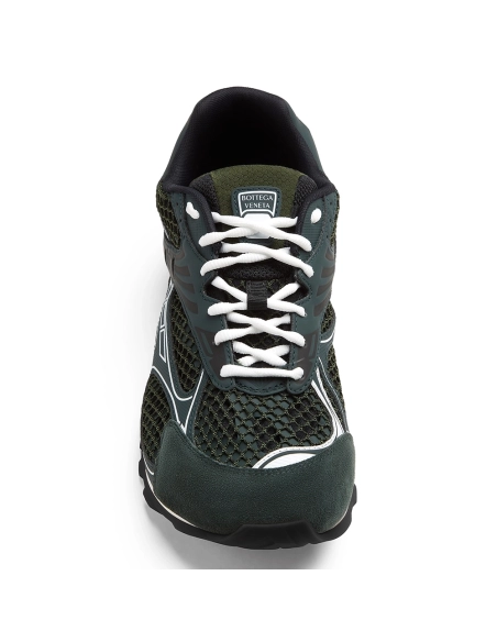 Bottega Veneta Orbit Sneaker Dark Green,BOTTEGA VENETA SNEAKER