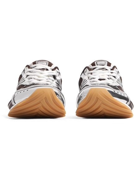 Bottega Veneta Orbit Sneaker Fondant Silver,BOTTEGA VENETA SNEAKER