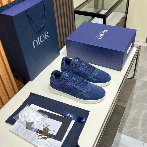 Dior B27 low-top sneaker"Navy Blue",DIOR B27