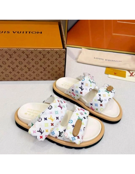Louis Vuitton TM Pool Pillow Comfort Mule,Louis Vuitton Slides