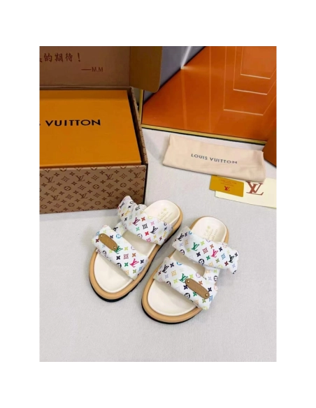 Louis Vuitton TM Pool Pillow Comfort Mule,Louis Vuitton Slides