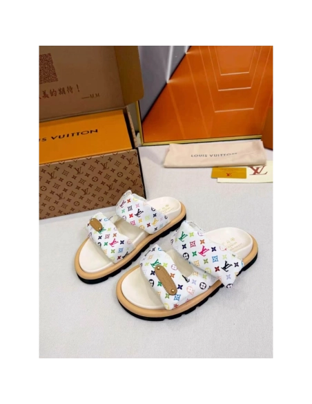 Louis Vuitton TM Pool Pillow Comfort Mule,Louis Vuitton Slides