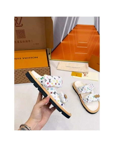 Louis Vuitton TM Pool Pillow Comfort Mule,Louis Vuitton Slides