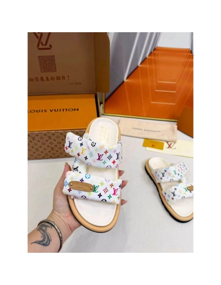 Louis Vuitton TM Pool Pillow Comfort Mule,Louis Vuitton Slides