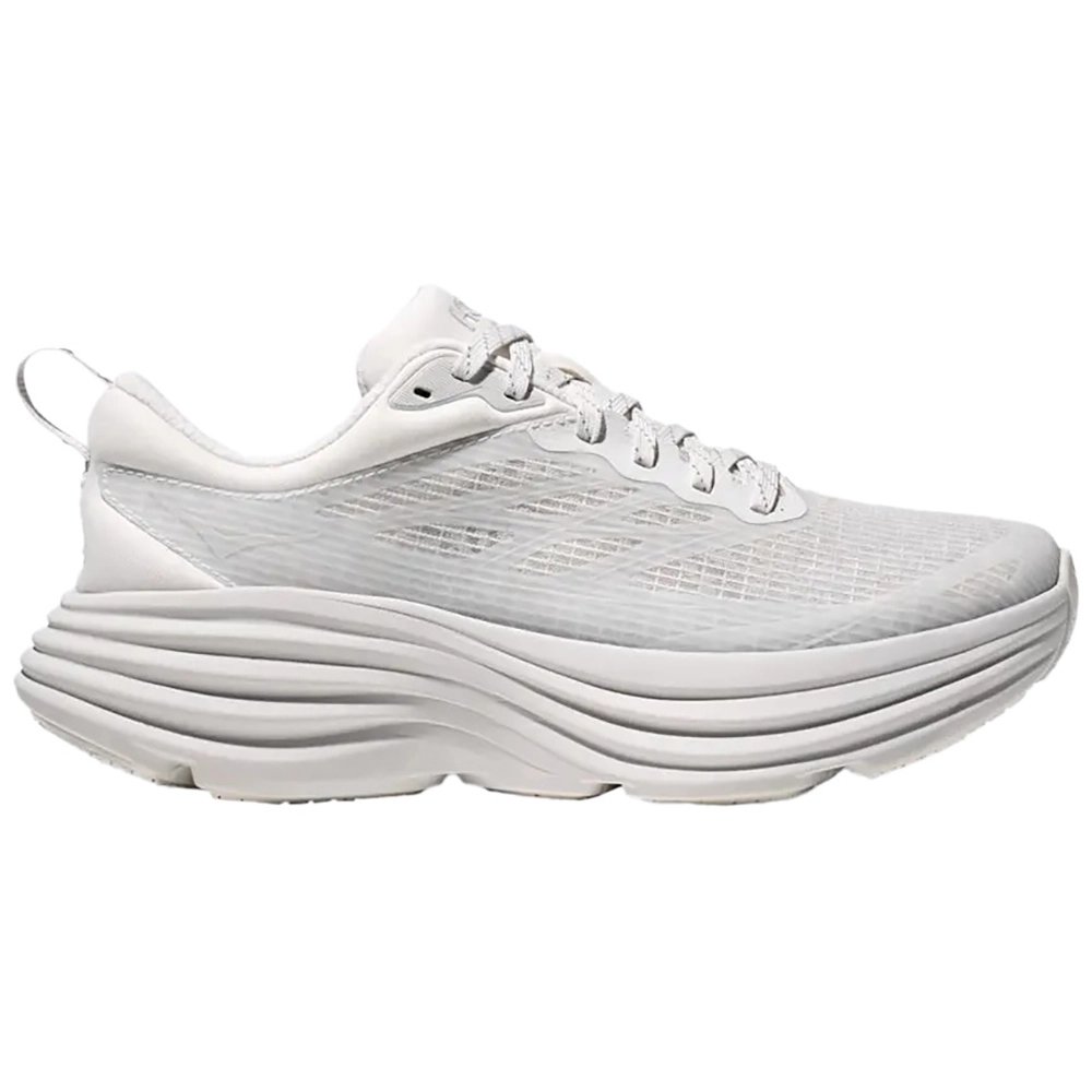 HOKA Bondi 8 Caged White Cosmic Grey,HOKA SNEAKERS