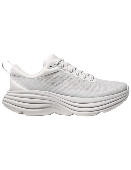 HOKA Bondi 8 Caged White Cosmic Grey,HOKA SNEAKERS