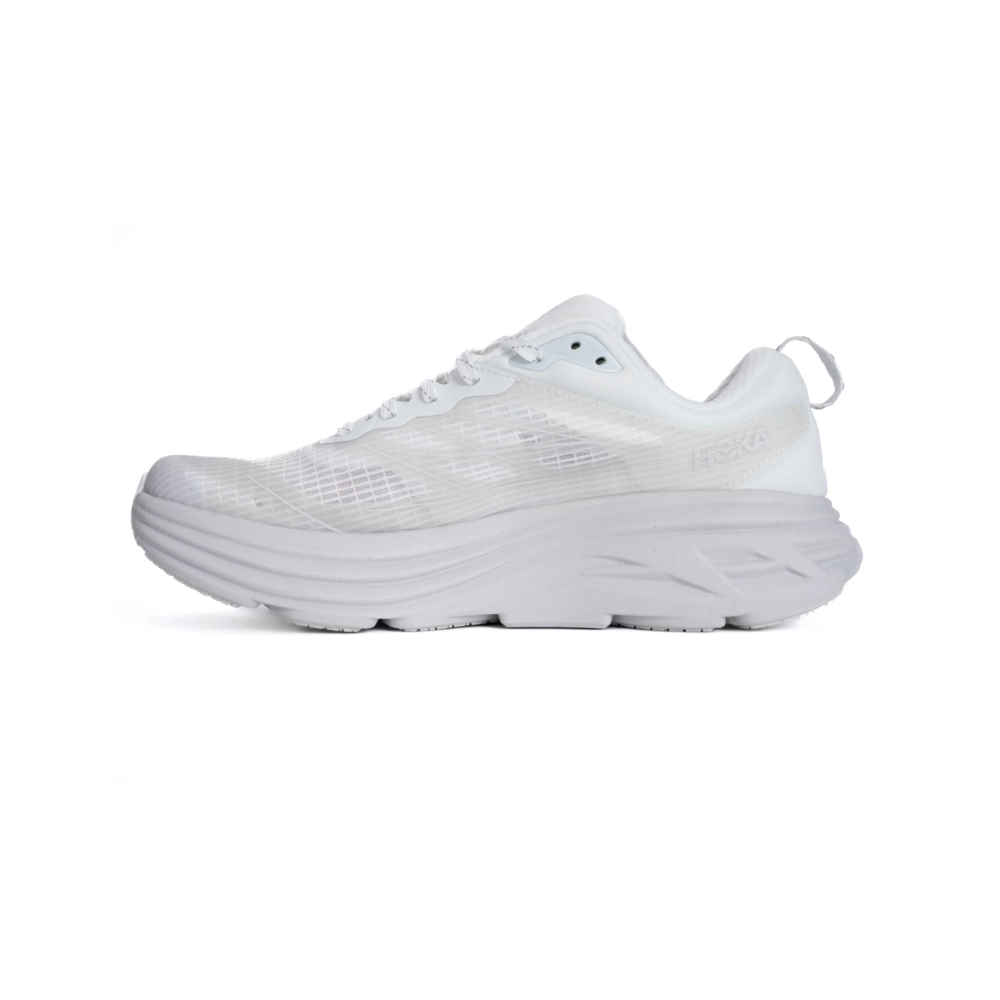 HOKA Bondi 8 Caged White Cosmic Grey,HOKA SNEAKERS