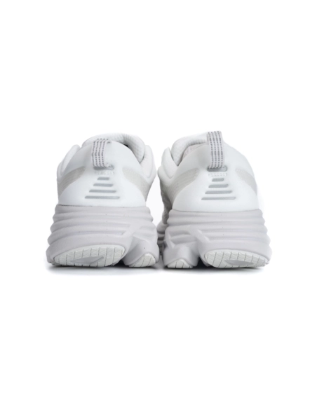 HOKA Bondi 8 Caged White Cosmic Grey,HOKA SNEAKERS
