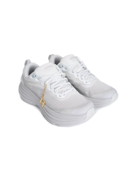 HOKA Bondi 8 Caged White Cosmic Grey,HOKA SNEAKERS