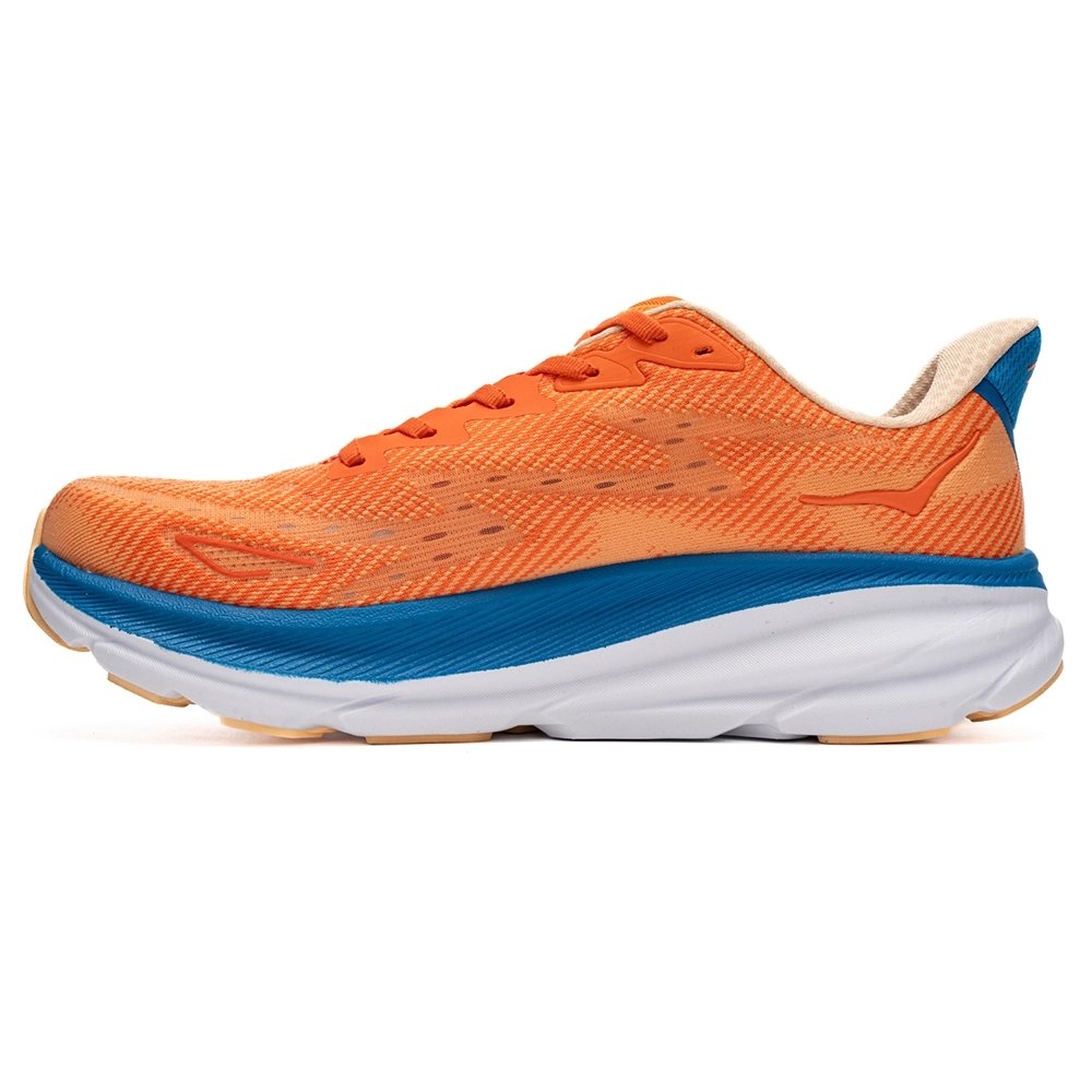 HOKA Clifton 9 2E Wide Vibrant Orange Impala,HOKA SNEAKERS