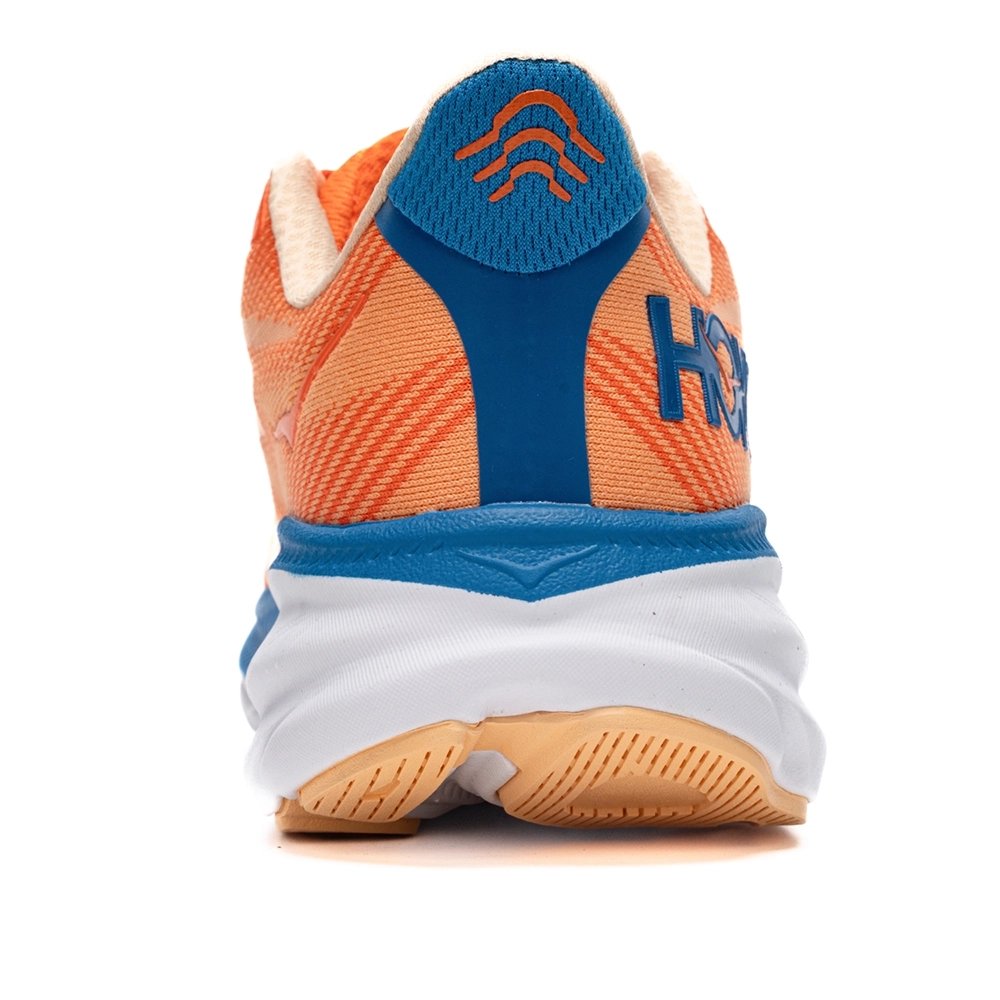 HOKA Clifton 9 2E Wide Vibrant Orange Impala,HOKA SNEAKERS