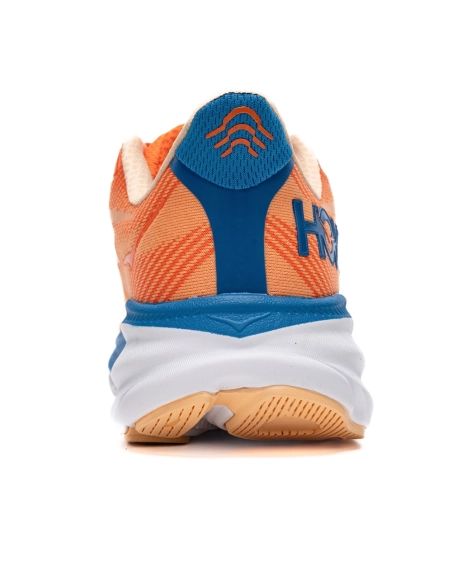 HOKA Clifton 9 2E Wide Vibrant Orange Impala,HOKA SNEAKERS