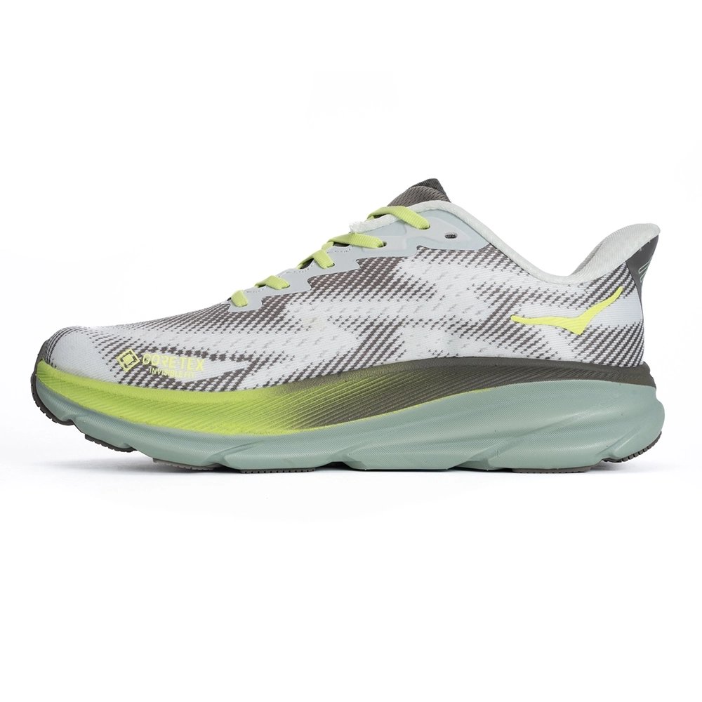 HOKA Clifton 9 GORE-TEX Slate Aloe Vera,HOKA SNEAKERS