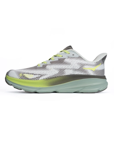 HOKA Clifton 9 GORE-TEX Slate Aloe Vera,HOKA SNEAKERS