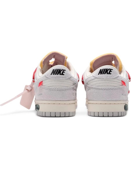 OffWhite x Dunk Low Lot 33 of 50,Dunk SB,NIKE SHOES Reps