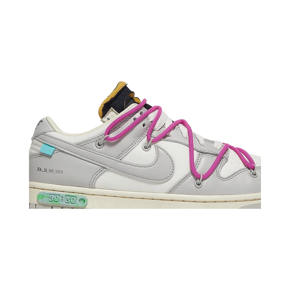 OffWhite x Dunk Low Lot 30 of 50,Dunk SB,NIKE SHOES Reps