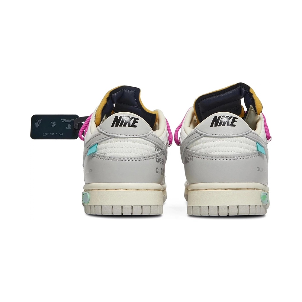 OffWhite x Dunk Low Lot 30 of 50,Dunk SB,NIKE SHOES Reps