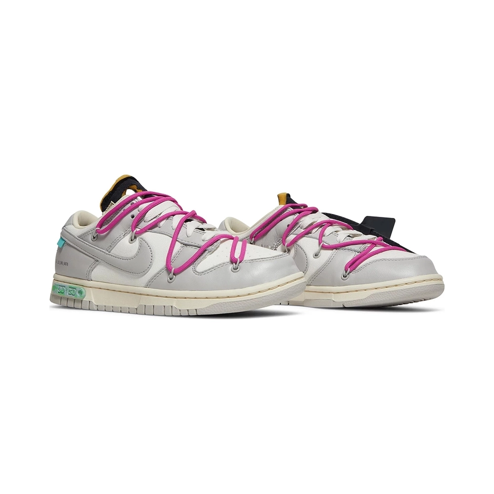 OffWhite x Dunk Low Lot 30 of 50,Dunk SB,NIKE SHOES Reps