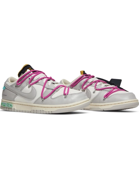 OffWhite x Dunk Low Lot 30 of 50,Dunk SB,NIKE SHOES Reps