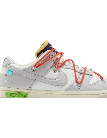 OffWhite x Dunk Low Lot 23 of 50,Dunk SB,NIKE SHOES Reps