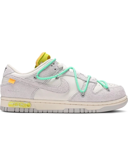 OffWhite x Dunk Low Lot 14 of 50,Dunk SB,NIKE SHOES Reps