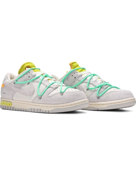 OffWhite x Dunk Low Lot 14 of 50,Dunk SB,NIKE SHOES Reps