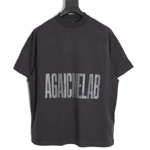 Balenciaga Horizontal Letter Print Short-Sleeve T-Shirt,Balenciaga