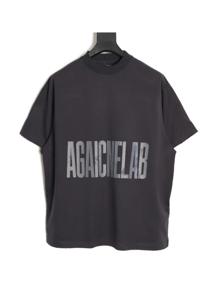 Balenciaga Horizontal Letter Print Short-Sleeve T-Shirt,Balenciaga