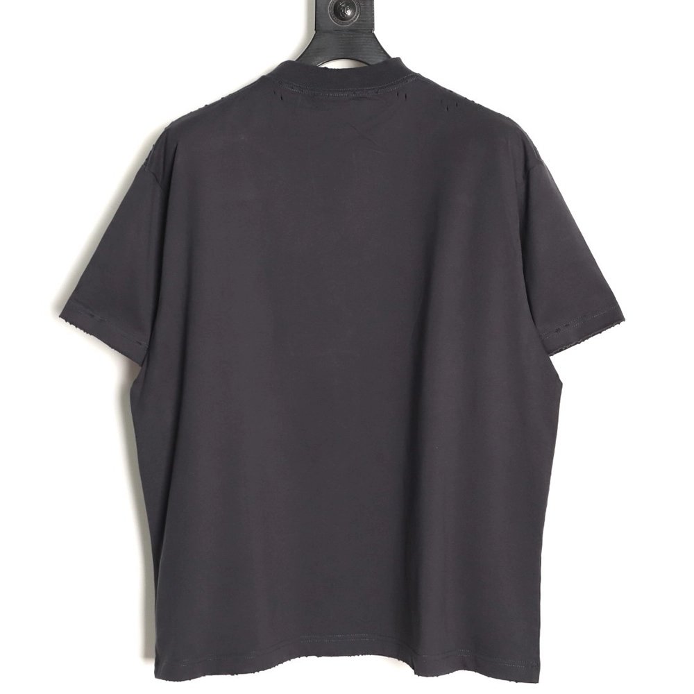 Balenciaga Horizontal Letter Print Short-Sleeve T-Shirt,Balenciaga