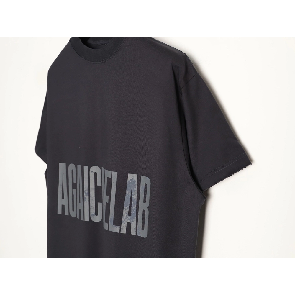Balenciaga Horizontal Letter Print Short-Sleeve T-Shirt,Balenciaga