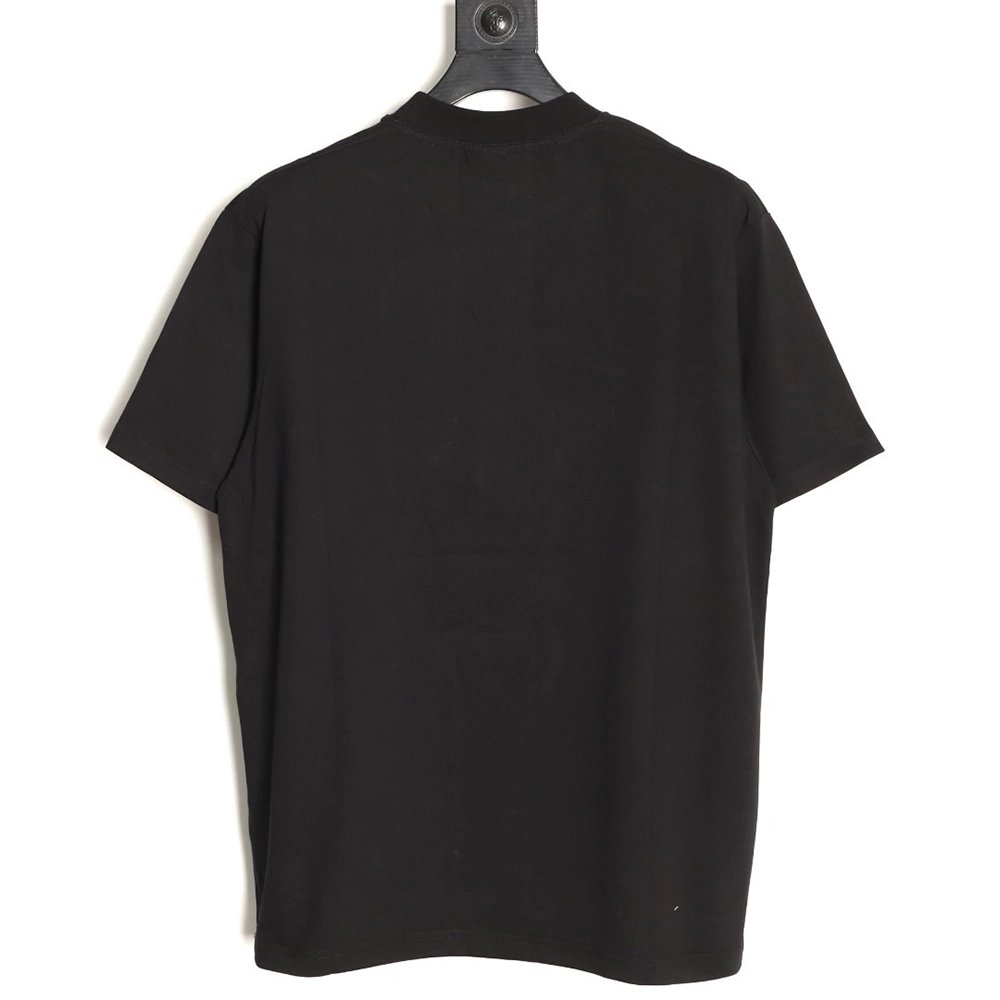Balenciaga "No Logo" Cracked Print Short-Sleeve T-Shirt,Balenciaga