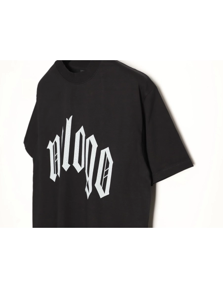 Balenciaga "No Logo" Cracked Print Short-Sleeve T-Shirt,Balenciaga