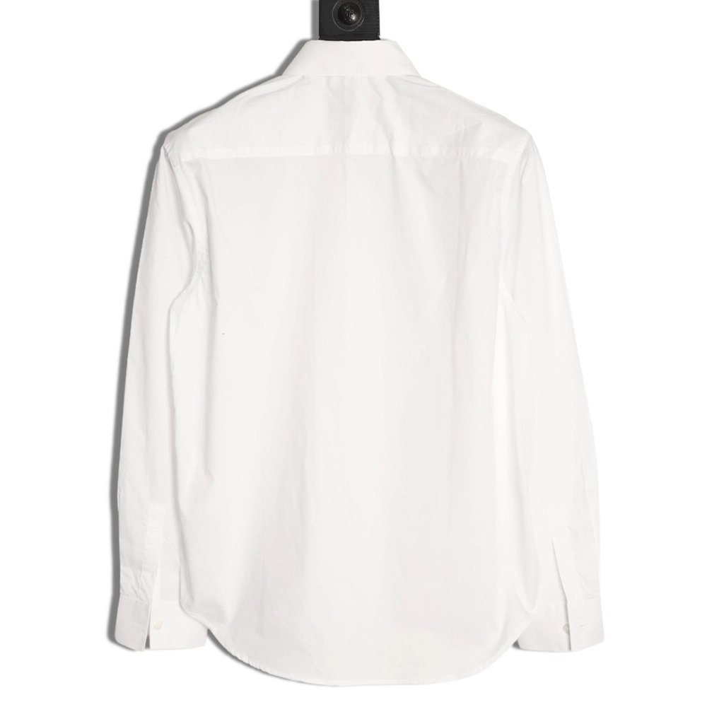 Dior Four-Leaf Clover Collar Embroidered Long-Sleeve Shirt,Dior