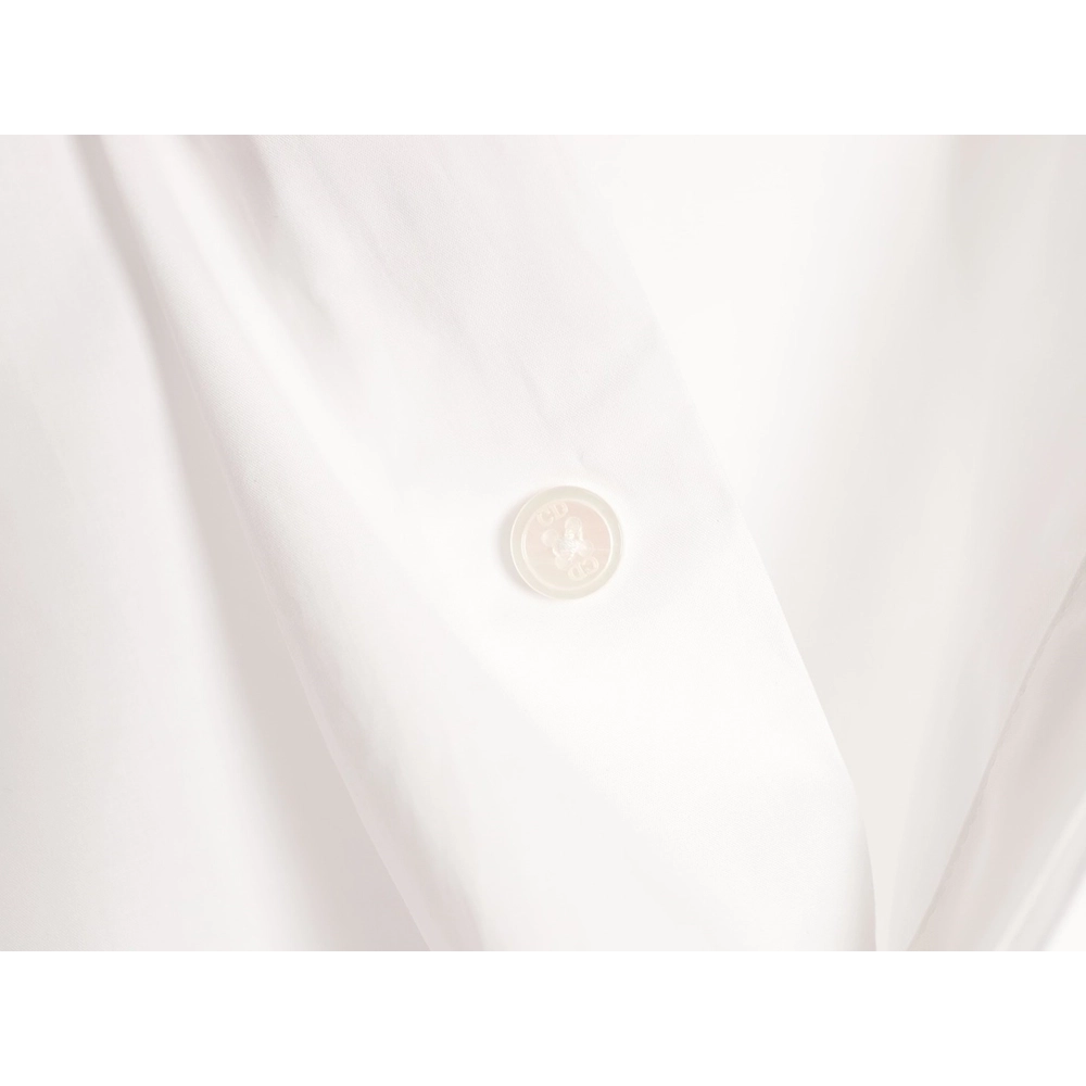 Dior Four-Leaf Clover Collar Embroidered Long-Sleeve Shirt,Dior