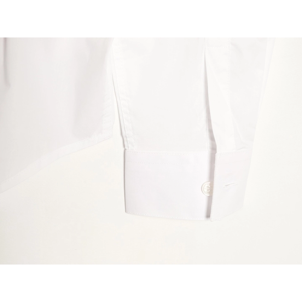 Dior Four-Leaf Clover Collar Embroidered Long-Sleeve Shirt,Dior
