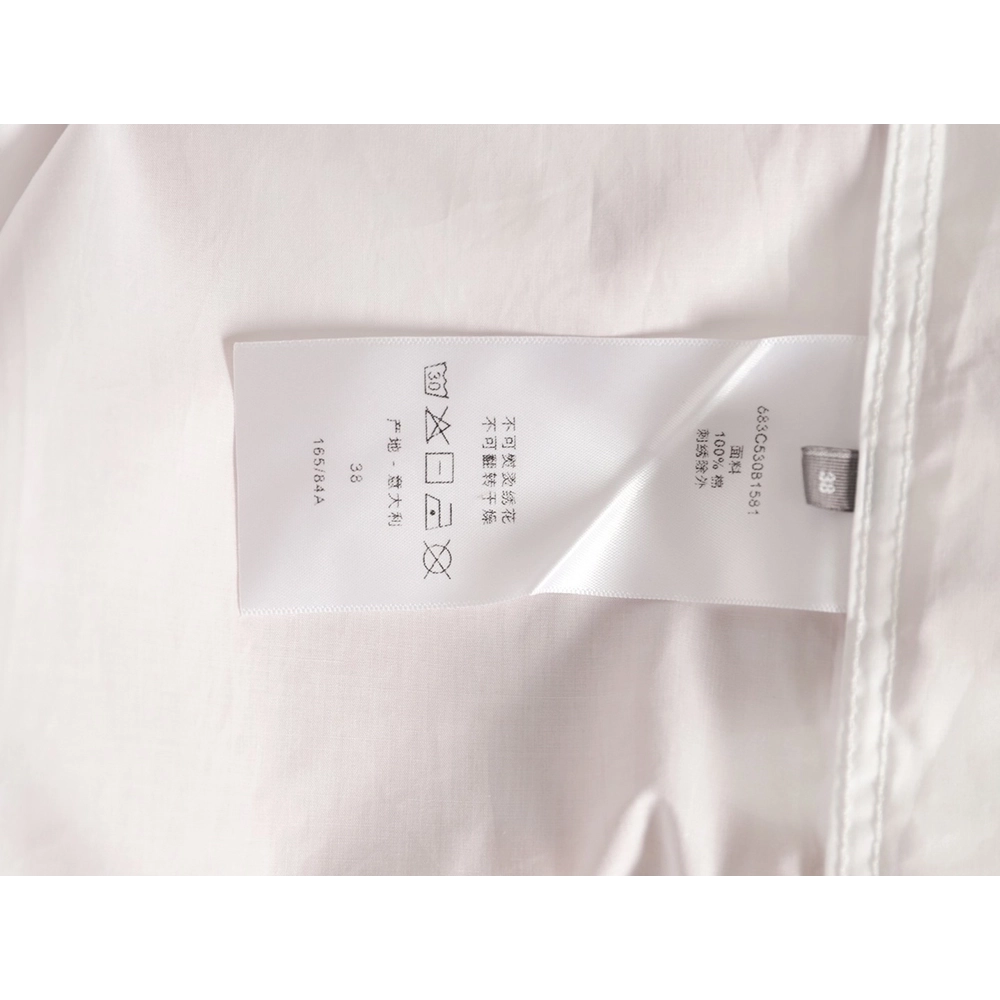Dior Four-Leaf Clover Collar Embroidered Long-Sleeve Shirt,Dior
