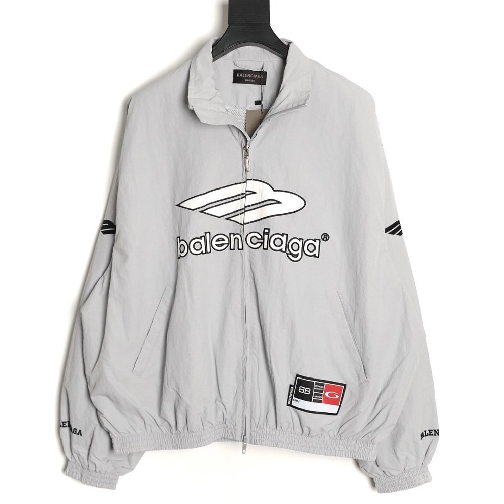 Balenciaga 3M Manchester United Embroidered Sports Jacket,Balenciaga
