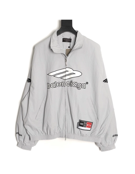 Balenciaga 3M Manchester United Embroidered Sports Jacket,Balenciaga