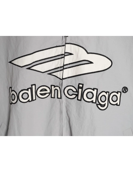 Balenciaga 3M Manchester United Embroidered Sports Jacket,Balenciaga