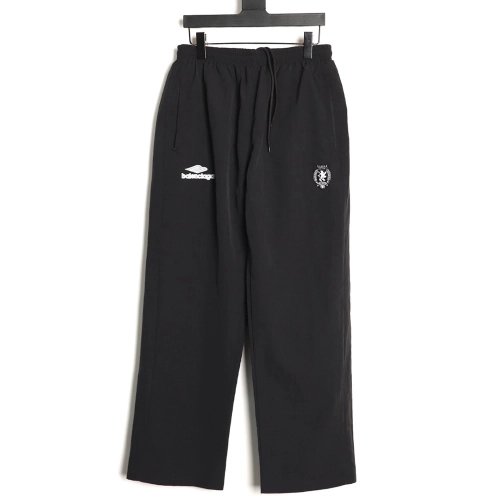 Balenciaga 3M Manchester United Embroidered Sweatpants TSK2,Balenciaga